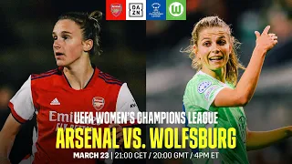 Arsenal vs. Wolfsburg | UEFA Women’s Champions League Quarter-final First Leg Full Match