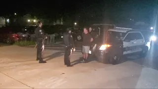 *MALE TALKS TO COPS NON-STOP, ENDS UP ARRESTED*