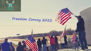 Trucker Convoy Runs Thru Catoosa, Oklahoma