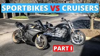 HERE'S WHY SPORTBIKES ARE BETTER│SPORTBIKES VS CRUISERS