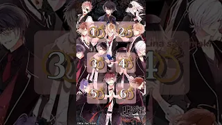 Diabolik lovers ||° Choose a wedding ring اختر خاتم زواج #anime #viral #youtubeshorts #trending