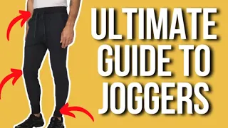 ULTIMATE Guide to Men's Joggers | Mens Fashioner | Ashley Weston
