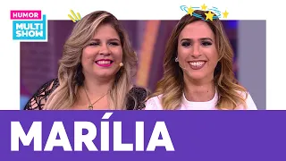 Marília Mendonça e Tatá Werneck falam sobre FAMA e VIDA! | AQUECIMENTO Lady Night | Humor Multishow