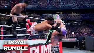 Bodies soar in high-flying Fatal 4-Way Match for the Cruiserweight Title: Royal Rumble 2019 Kickoff