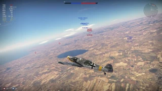War Thunder - Messerschmitt BF 109 G6 - 6 Kills =D