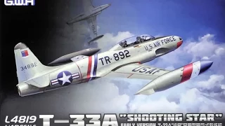 Sprue Tour! GWH 1/48 T-33A Shooting Star