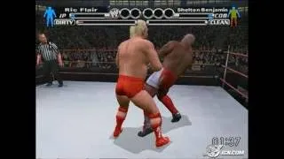 WWE SmackDown! vs. Raw PlayStation 2 Gameplay - Ric Flair: