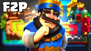 Can You Beat Clash Royale With $0? (F2P ep.1)