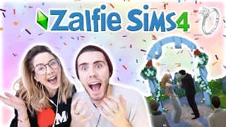 Zalfie Wedding Day | Zalfie Sims Edition [15]