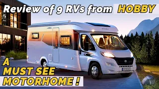 Rolling in Luxury RVs: Hobby 2024 Motorhome Marvels Unveiled!