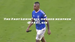 Alfredo Morelos is subjected to racist abuse from Celtic fans