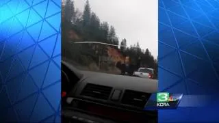 Woman recounts I-80 road rage: 'She's saying she's a cop'