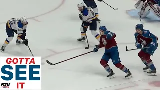 GOTTA SEE IT: Jordan Kyrou Ties Game 1 Late With Beautiful Toe-Drag Snipe