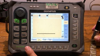 How to Calibrate a UT Olympus 650 Scope - Part 2