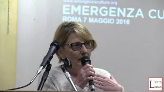 Testimonianze di associazioni e comitati - Emergenza Cultura