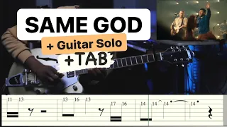 SAME GOD | Guitar solo + TAB