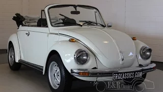 Volkswagen Beetle cabriolet 1303 LS 1973 good condition -VIDEO- www.ERclassics.com