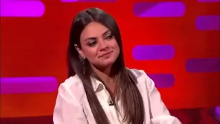 Mila Kunis on the Graham Norton show