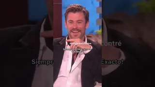 Chris Hemsworth y su perfecto español 😂 | #shorts