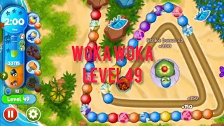 Marble woka woka | jungle blast | level 49 | No boosters | gameplay