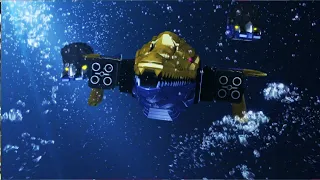 Underwater Megazord Battle 🦖 Dino Fury Season 2 ⚡ Power Rangers Kids ⚡ Action for Kids