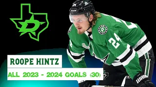 All (30) Roope Hintz Goals #24 2023   24