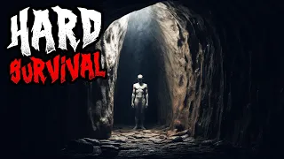 I DONT REMEMBER THE CAVES BEING THIS TERRIFYING | Sons Of The Forest | Hard Survival 3
