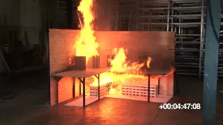 Water Mist Fire Demonstration