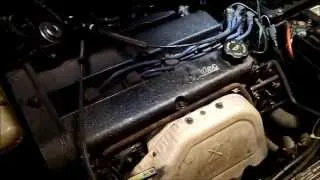 How to change leaky valve cover gasket on 4 cylinder engine