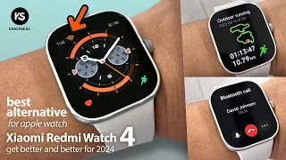 Xiaomi Redmi Watch 4 - Get Better and Better with Huge AMOLED Display made of Aluminum Alloy!