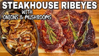 How to Make Steakhouse Ribeyes with Todd | Blackstone Griddle