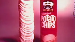Pringles Newfangled Potato Chips Classic TV Ad Commercial vintage tv  pringles commercial