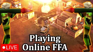 🔴LIVE - More Snaking and Trolling in 6 and 7 player FFA  | C&C Generals Zero hour!!