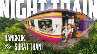 BANGKOK to Surat Thani NIGHT TRAIN | What to EXPECT!