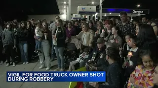 Vigil held for taco truck owner shot, killed during fight with alleged robber in SE Houston