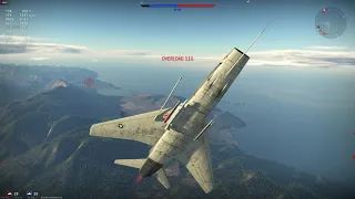 F100D 5 Kill Realistic Battle - War Thunder