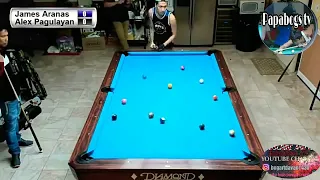 #Papabogstv papabogstv #moneygame  Alex pagulayan vs dodong diamond aranas bet 110k.  Tenballs