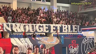 Ambiance de folie avec le Collectif Ultras Paris - Victoire du PSG handball face à Montpellier