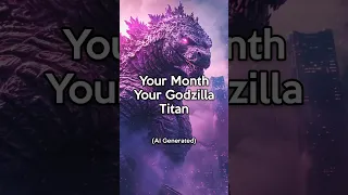 Your Month, Your Godzilla Titan #godzilla #godzillaxkongthenewempire #ai