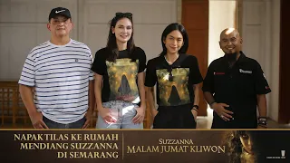 Tapak Tilas Rumah Mendiang Suzzanna di Semarang bersama Luna Maya, Taskya, dan Clift Sangra