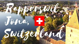 🏰 Rapperswil, Switzerland Drone Flight Video | Motivational Music | World from Above