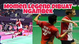 PERTANDINGAN TERBAIK Legend TAUFIK HIDAYAT. Seperti Ada pegas di pergelangan. TRICKSHOT