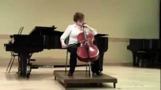 Ligeti Sonata for Solo Cello, mvt. 1, Jamie Grant-cello