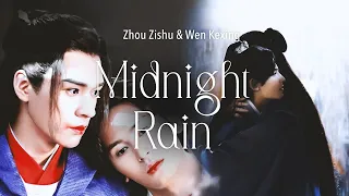 Zhou Zishu & Wen Kexing 山河令 | Midnight Rain