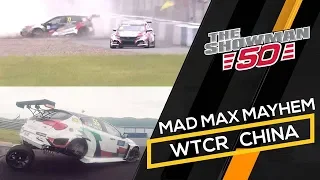 Mad Max racing in Ningbo WTCR race 2 and 3, China with Tom Coronel in the Cupra
