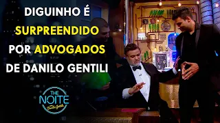 Diguinho Coruja não esperava a atitude do apresentador Danilo Gentili | The Noite (01/05/23)