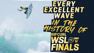 EVERY EXCELLENT WAVE In The History Of The Rip Curl WSL Finals