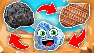 Learn ALL About The Rock Cycle! | Earth Science Songs For Kids | KLT