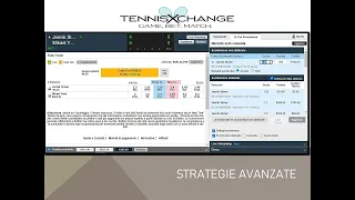 Betting Exchange 12# - Trading sportivo sul tennis