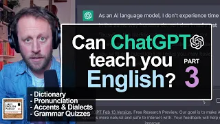 823. ChatGPT & Learning English PART 3